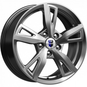 Литой диск КиК Фишт 6.5x16/5x100 D54.1 ET45 Дарк платинум
