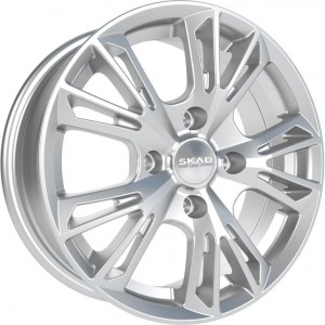 Литой диск Скад Монреаль 6x15/5х100 D57.1 ЕТ38 Селена