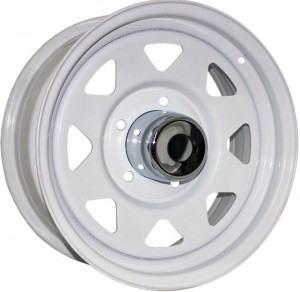 Штампованный диск Trebl  Off-road 01 8x15/6x139.7 ET-16 D108.7 White