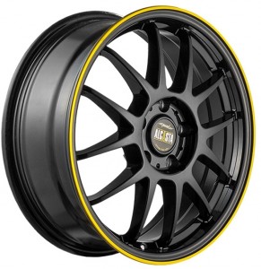 Литой диск Alcasta M26 6.5x16/4x100 D60.1 ET36 BKYS
