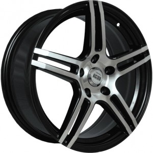 Литой диск Alcasta M36 6.5x16/5x100 D57.1 ET35 BKF
