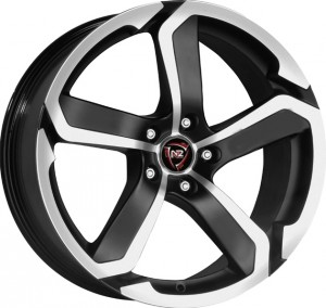 Литой диск NZ Wheels  SH665 5.5x14/4x100 D56.6 ET49 BKF