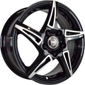 Литой диск NZ Wheels  SH661 6.5x16/4x100 ET36 D60.1 BKF