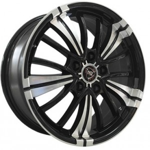 Литой диск NZ Wheels  SH649 6x15/4x100 D66.1 ET40 BKF