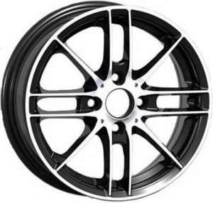 Литой диск Alcasta M16 6x14/4x98 D58.5 ET35 BKF