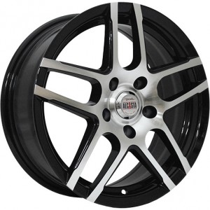 Литой диск Alcasta M37 7x17/5x108 D63.3 ET55 BKF