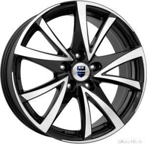 Литой диск КиК Игуана-оригинал КС590 7x17/5x114.3 D66.1 ET45 Алмаз черный