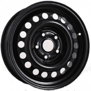 Штампованный диск Trebl  X40052 6.5x16/5x108 D65.1 ET47 Black
