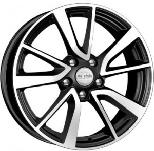 Литой диск КиК КС699 7x17/5x112 D57.1 ET49 Алмаз черный