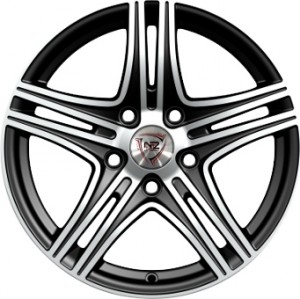 Литой диск NZ Wheels  F-6 7x17/5x114.3 D67.1 ET40 BKF
