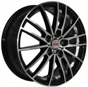 Литой диск Alcasta M38 6.5x16/5x100 D57.1 ET35 BKFPSI