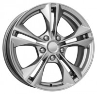 Литой диск КиК КС584 6.5x16/5x108 D63.35 ET50 сильвер
