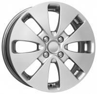 Литой диск КиК КС582 Kia Rio 6x15/4x100 D54.1 ET48 Блэк платинум