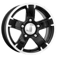 Литой диск КиК Ангара 6.5x15/5x139.7 D108.1 ET15 алмаз мэт