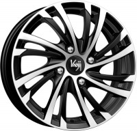Литой диск КиК Мейола-оригинал 6x15/4x100 D54.1 ET48 Алмаз черный