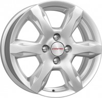 Литой диск КиК КС693 6x15/4x100 D54.1 ET48 Сильвер
