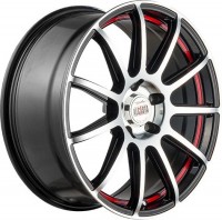 Литой диск Alcasta M25 6x15/4x100 D54.1 ET48 BKFRSI