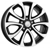 Литой диск КиК КС623 Juke 7x17/5x114.3 D66.1 ET47 Алмаз черный
