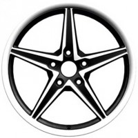 Литой диск Alcasta M13 6.5x16/5x112 D57.1 ET50 BKF