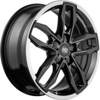 Литой диск NZ Wheels  F-47 7x17/5x105 D56.6 ET42 BKPL