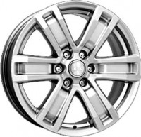 Литой диск КиК R7-Рольф 7x16/6x114.3 D66.1 ET30 Блэк платинум