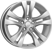 Литой диск КиК КС659 6.5x16/5x105 D56.6 ET38 Сильвер