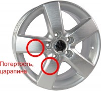 Литой диск YST X-14 5.5x14/4x100 D56.6 ET49 MBYS дефект