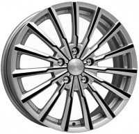 Литой диск КиК Акцент 7x17/5x114.3 D67.1 ЕТ38 Алмаз черный