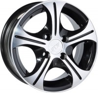 Литой диск Stonewell 073N 6.5x15/4x98 D73.1 ET35  B+M