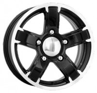 Литой диск КиК Ангара 6.5x15/5x139.7 D98 ET15 алмаз мэт