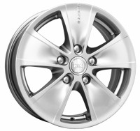 Литой диск КиК Иллюзио-оригинал 6.5x17/5x114.3 D67.1 ET52.5 Блэк платинум