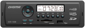 Автомагнитола Digma DCR-100G