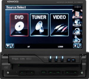 Автомагнитола Kenwood KVT-556DVD Black