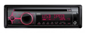 Автомагнитола Clarion CZ202ER Red