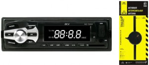 Автомагнитола ACV AVS-1506W + Антенна Триада FM-001 мини