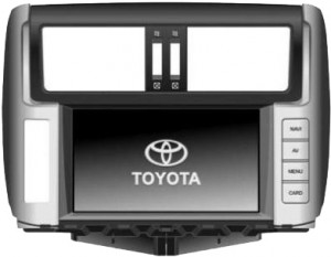 Штатное головное устройство FlyAudio 75102A01 NAVI Toyota Prado 150 Comfort