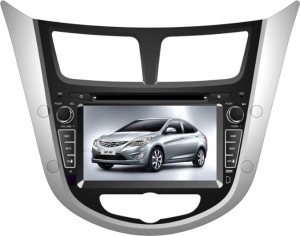 Штатное головное устройство Trinity Hyundai Solaris 2010+