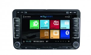 Штатное головное устройство MyDean 3004-2 для Skoda