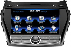 Штатное головное устройство Incar-Intro INCAR CHR-2492 Hyundai Santa Fe 2013