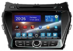 Штатное головное устройство FlyAudio 66019 NAVI Hyundai Santa Fe