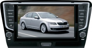 Штатное головное устройство Phantom DVM-1877G iS (Skoda Oktavia A7) Навител