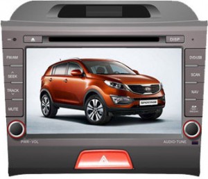 Штатное головное устройство Phantom DVM-3350G iS Kia Sportage