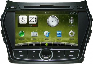 Штатное головное устройство Trinity Android Hyundai Santa Fe 3