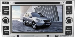Штатное головное устройство Phantom DVM-1317Gi Hyundai Santafe 2012