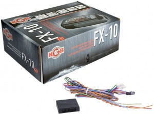 Автосигнализация с автозапуском KGB FX-10 + Модуль Saturn MultiCAN-400 mini