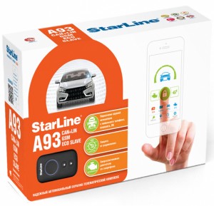 Автосигнализация с автозапуском StarLine A93 2CAN+2LIN ECO