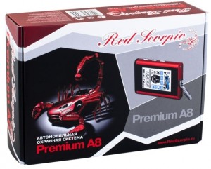 Автосигнализация Red Scorpio Premium A8