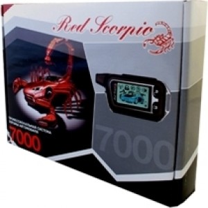Автосигнализация с автозапуском Red Scorpio 7000