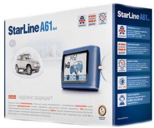 Автосигнализация без автозапуска StarLine A61 4x4 Dialog