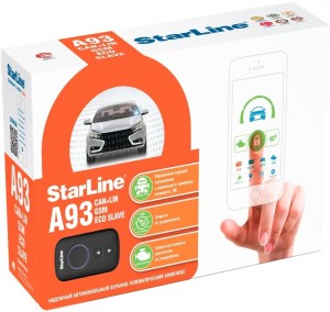 Автосигнализация с автозапуском StarLine A93 2CAN+LIN GSM ECO